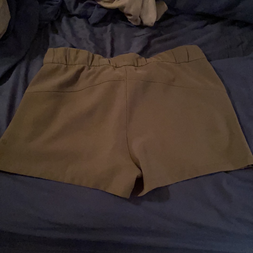 lululemon athletica Olive Green Athletic Shorts - Picture 6 of 7